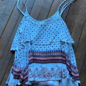 O’Neill tank top. Boho flowy tank top